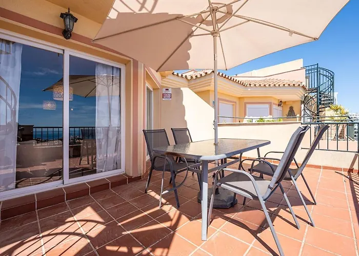 Penthouse Seaview - 3bed & 2bath Apartmán MIJAS COSTA
